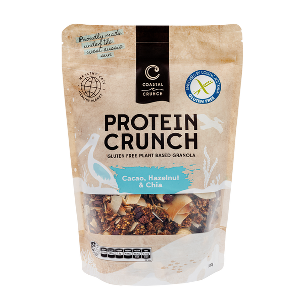 Cacao, Hazelnut & Chia Protein Crunch Granola