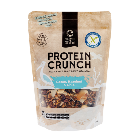 Cacao, Hazelnut & Chia Protein Crunch Granola