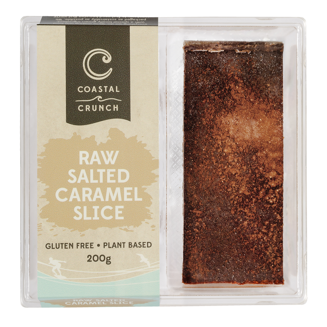 Raw Salted Caramel Slice