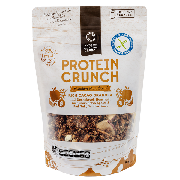 Rich Cacao Premium Fruit Blend Protein Crunch Granola