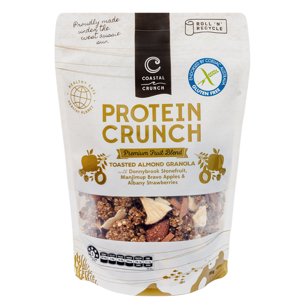 Toasted Almond Premium Fruit Blend Protein Crunch Granola