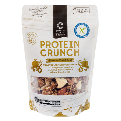 Toasted Almond Premium Fruit Blend Protein Crunch Granola