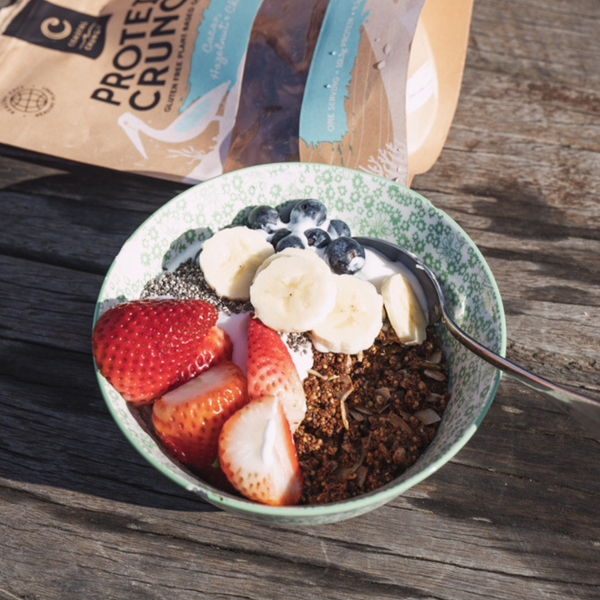 Cacao, Hazelnut & Chia Protein Crunch Granola