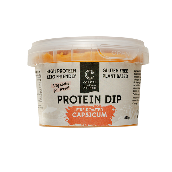 Fire Roasted Capsicum Protein Dip