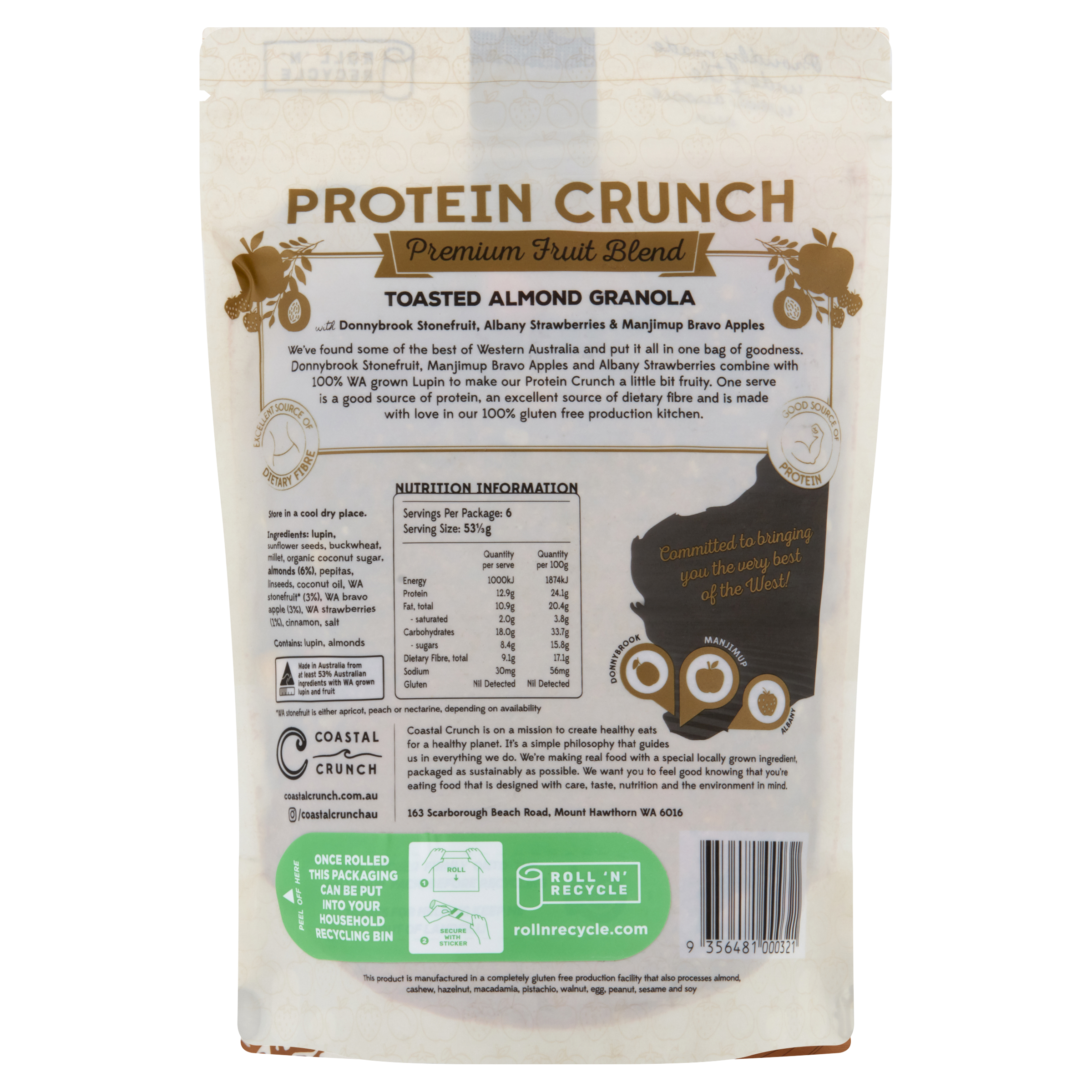 Toasted Almond Premium Fruit Blend